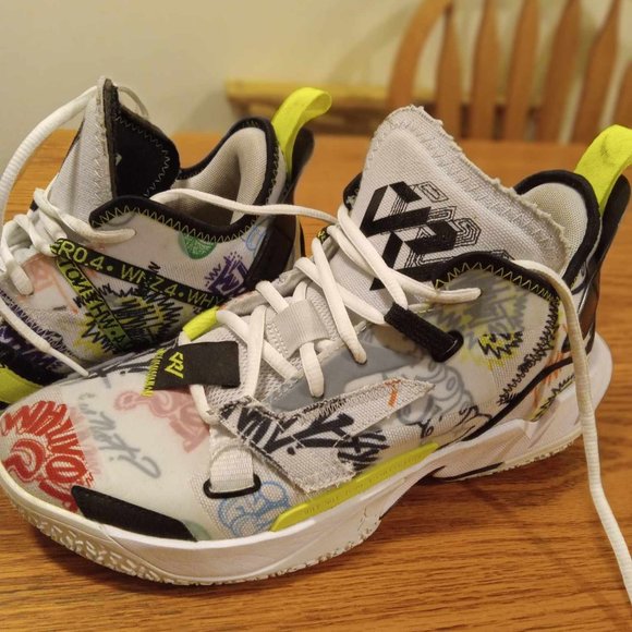 Jordan Shoes Jordan Why Not Zero4 Graffiti Poshmark